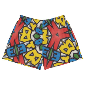 Healre graffiti shorts for women