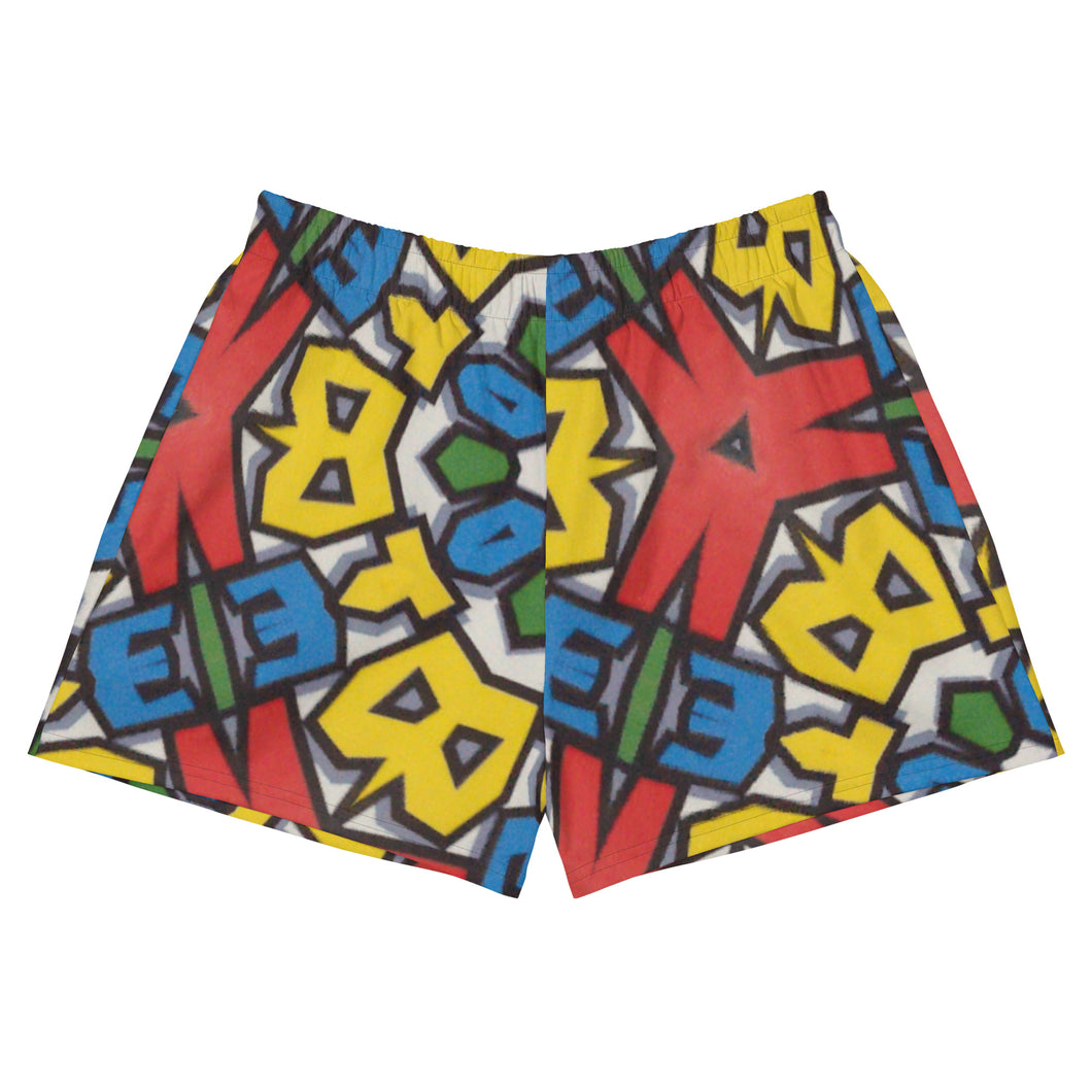 Healre graffiti shorts for women