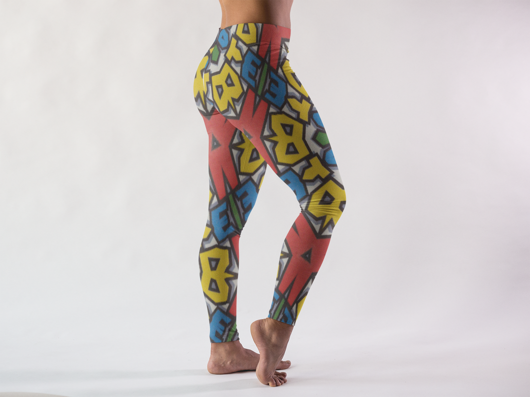 Healre Graffiti Leggings